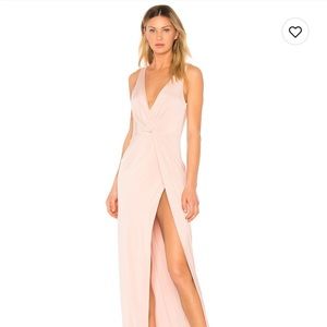 NBD Buttercup Gown in Blush Pink from REVOLVE